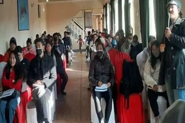 Interaction with Indigenous Youth on Lands and Self-determination