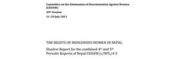 CEDAW Shadow Report,  49th Session