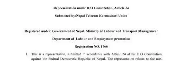 Representation under ILO Constitution, Article 24