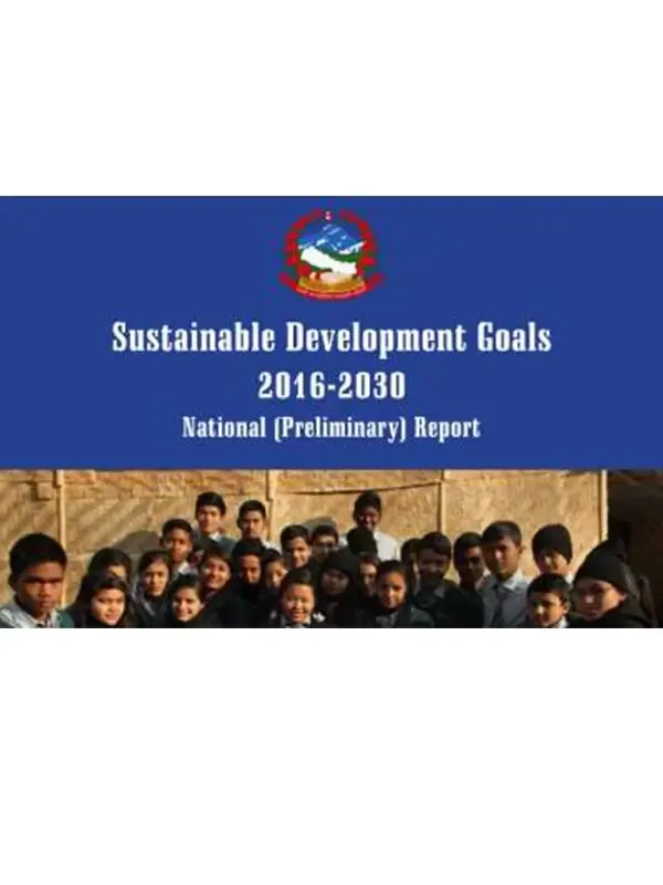 SDG 2016_30 National (Preliminary) Report_ENG