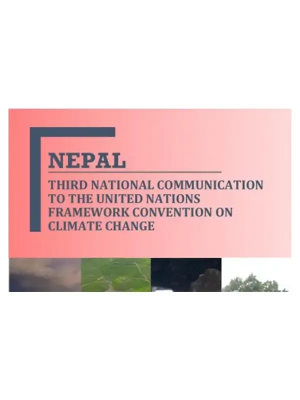 THIRD NATIONAL COMMUNICATION TO THE UNITED NATIONS FRAMEWORK CONVENTION ON CLIMATE CHANGE